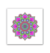 Mandala Harmony Ceramic Clock - Beyond T-shirts